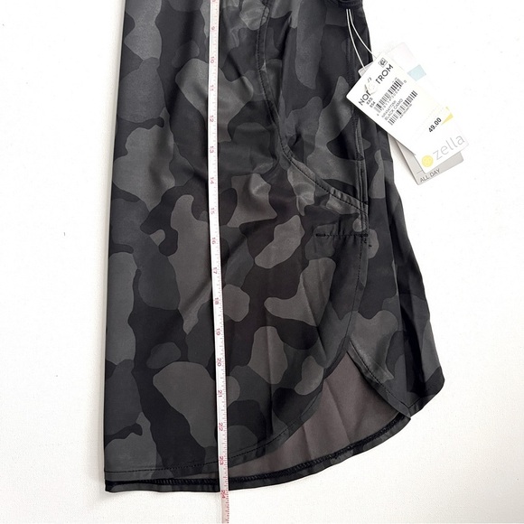 NWT Nordstrom Zella XXS Women’s Lightweight Camo Tank Top – Black Camo - Picture 6 of 13